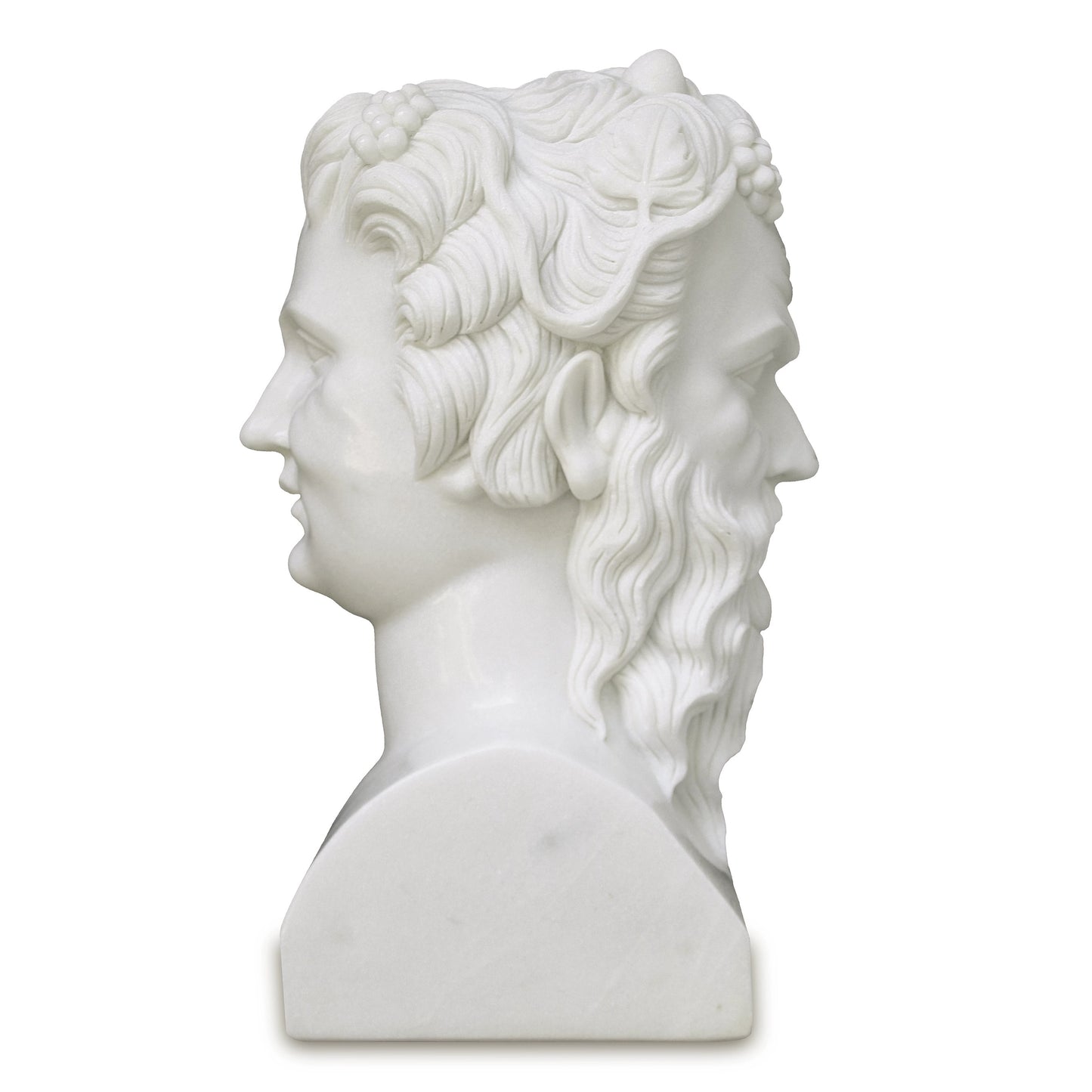 001 SI-2007766 | Primary Silo | Hector Marble Bust Sculpture by Currey and Company in white. Made from marble in a traditional style.