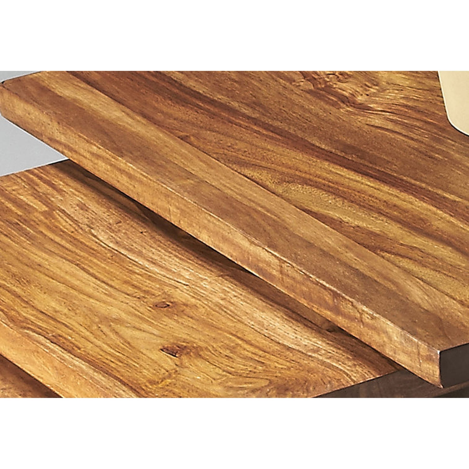 Mira Modern Nesting Tables by Butler Specialty Company in light brown and butler loft. Made from sheesham wood solids in a modern style.