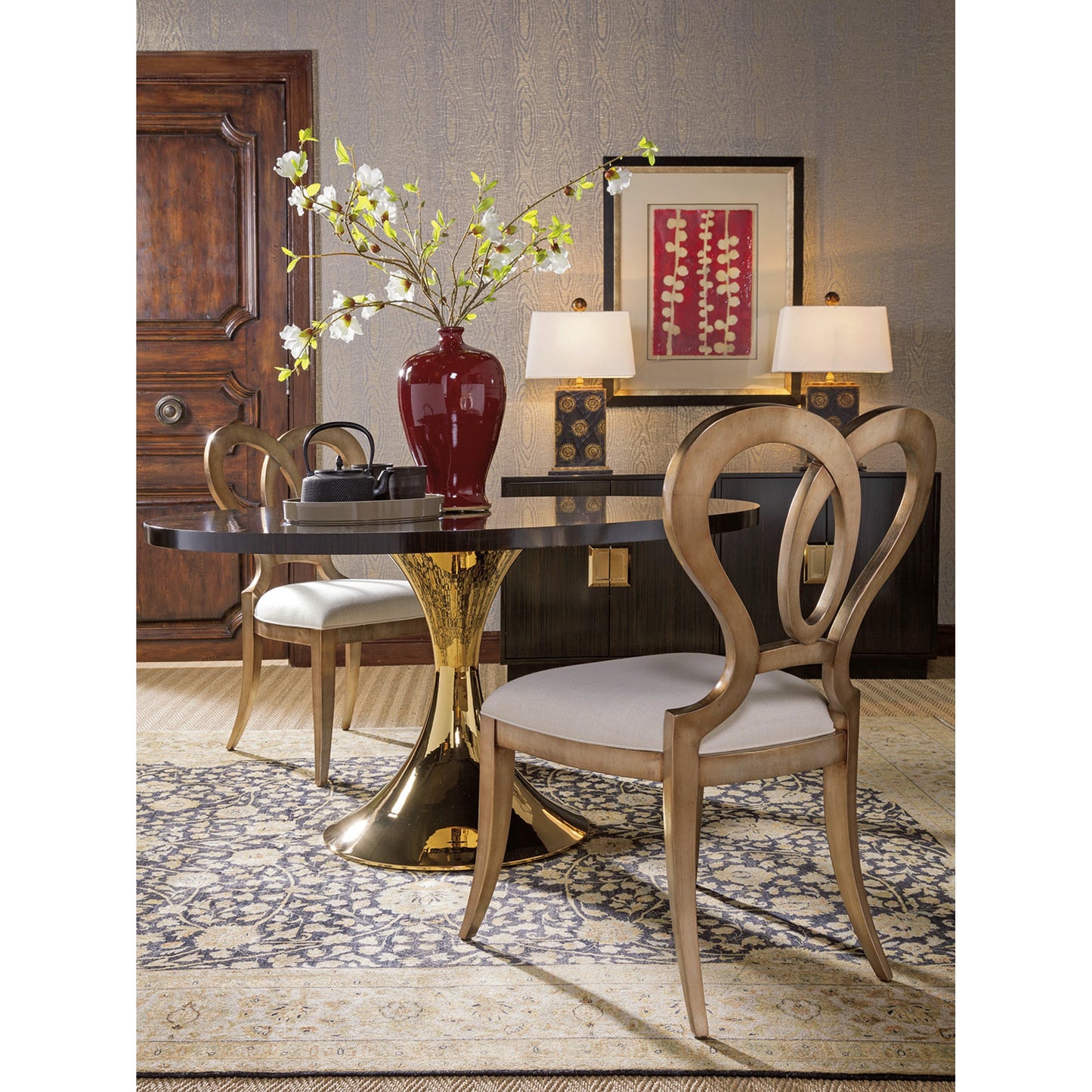 001 SR-834433 | Lifestyle | Melody Side Chair by Artistica Home. Made from unique in a transitional style.