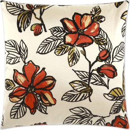 Trixie by DV Kap Home in ivory, cream, red, ebony. Made from unique in a modern style.