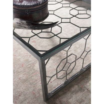 Honeycomb Rectangular Cocktail Table by Artistica Home in st. laurent. Made from unique in a transitional style.