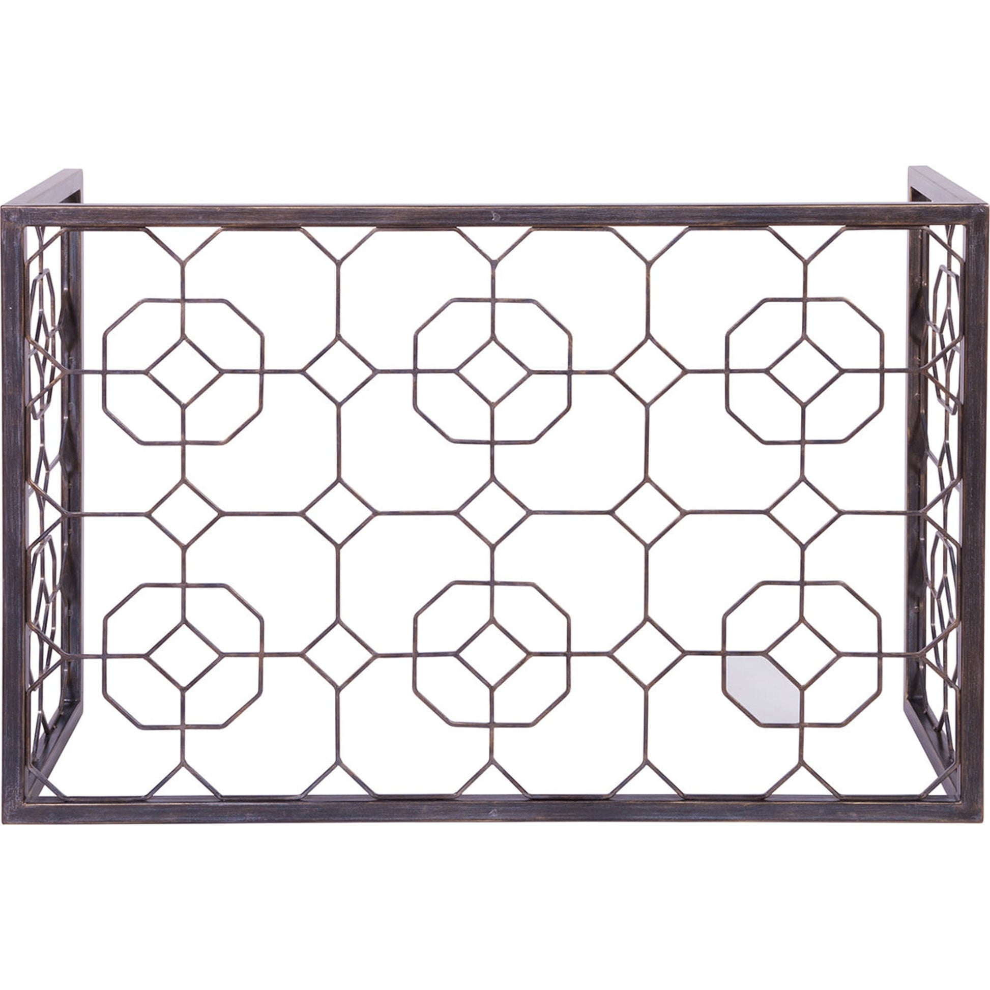 Honeycomb Rectangular Cocktail Table by Artistica Home in st. laurent. Made from unique in a transitional style.