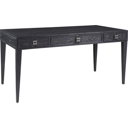 Penelope Desk by Artistica Home in anthracite ceruse. Made from unique in a transitional style.