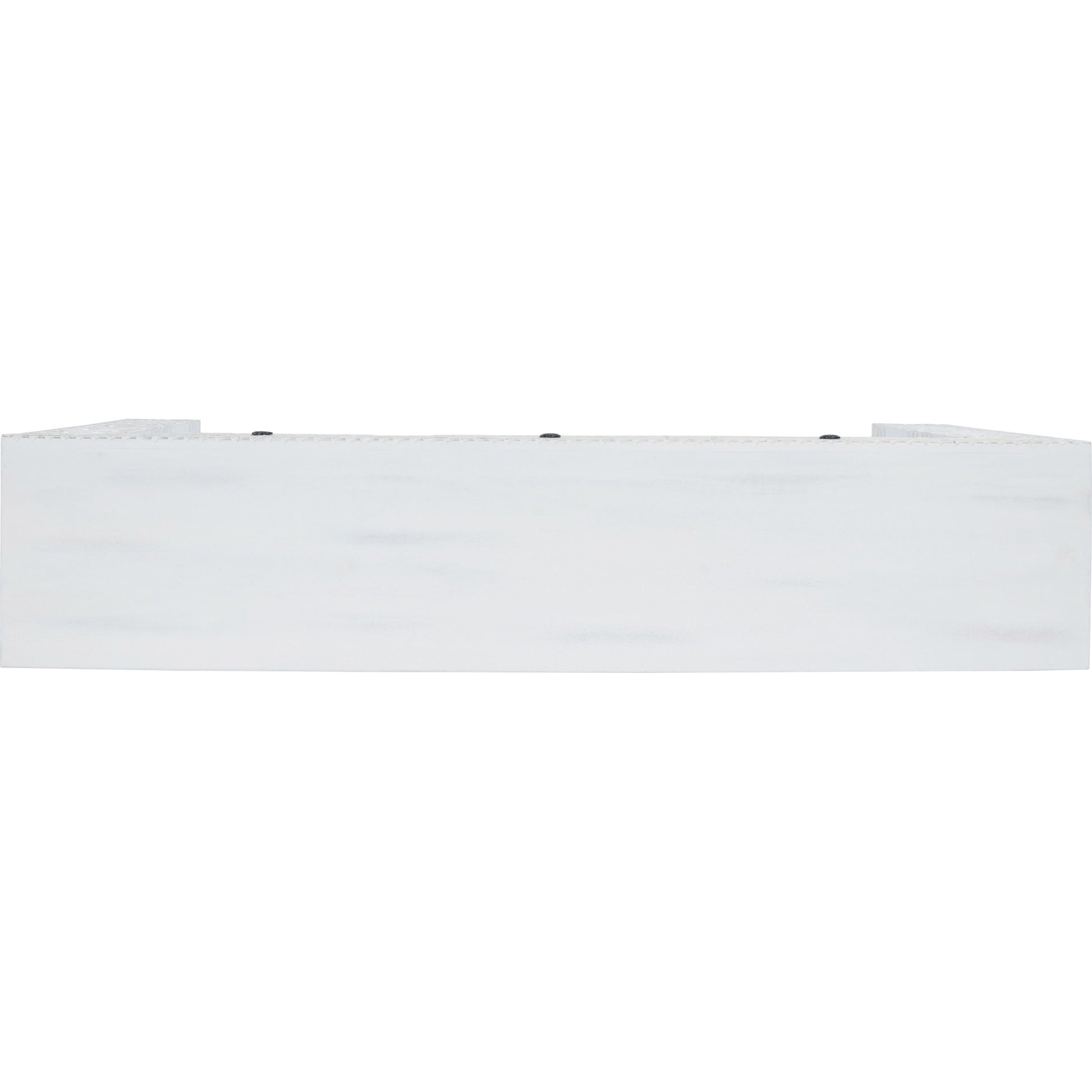 Janta Console Table by Butler Specialty Company in white and whitewashed. Made from recycled mango wood solids in a eclectic & global style.