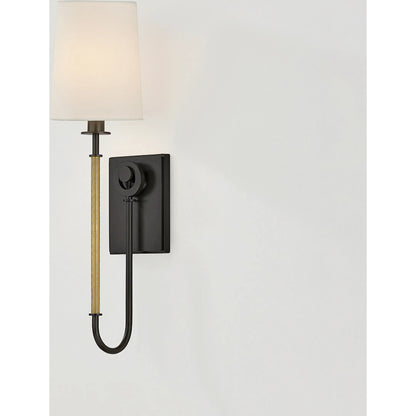 Glenmont Single Wall Sconce by Hudson Valley. Made from steel in a traditional style.