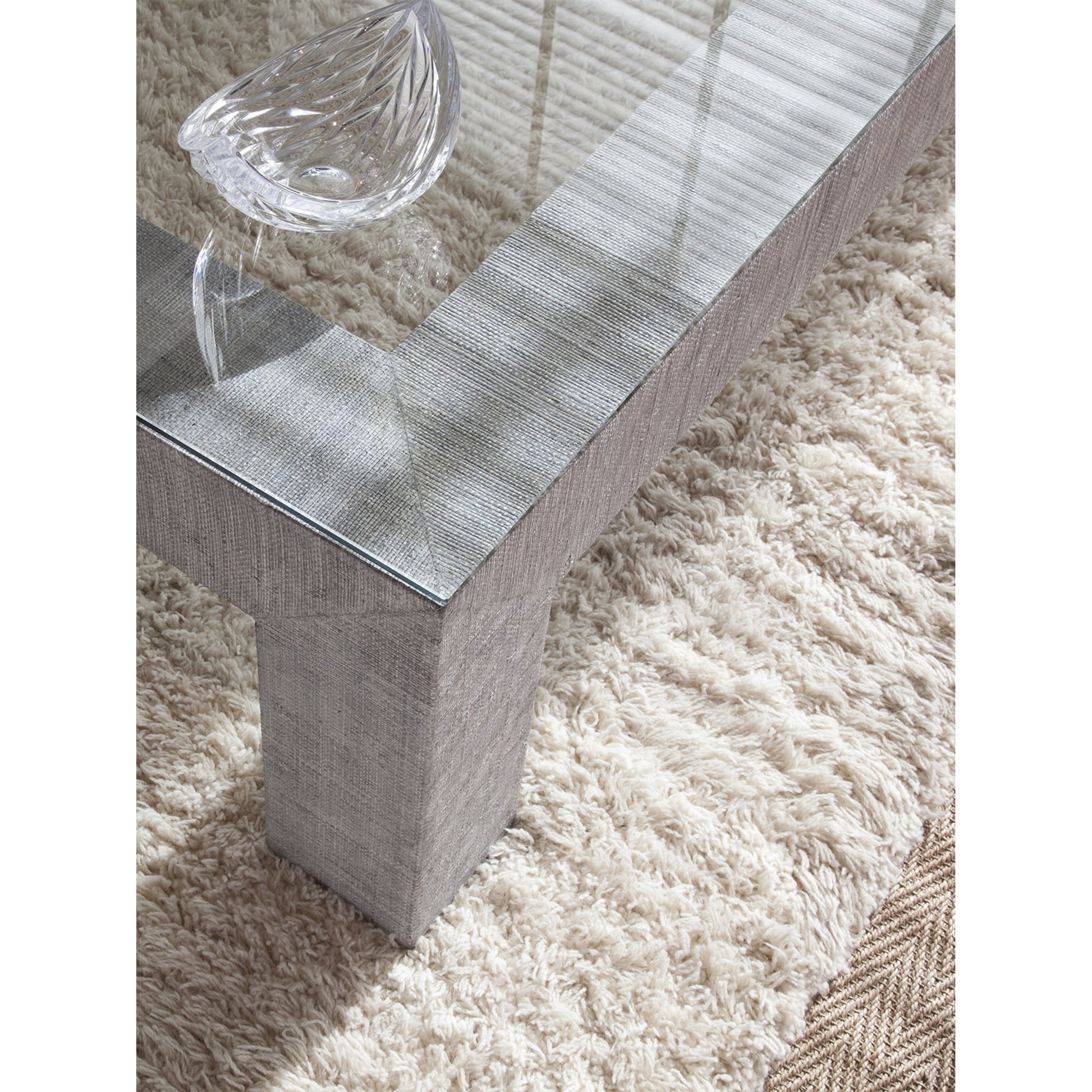 Precept Rectangular Cocktail Table by Artistica Home in light gray. Made from unique in a modern style.