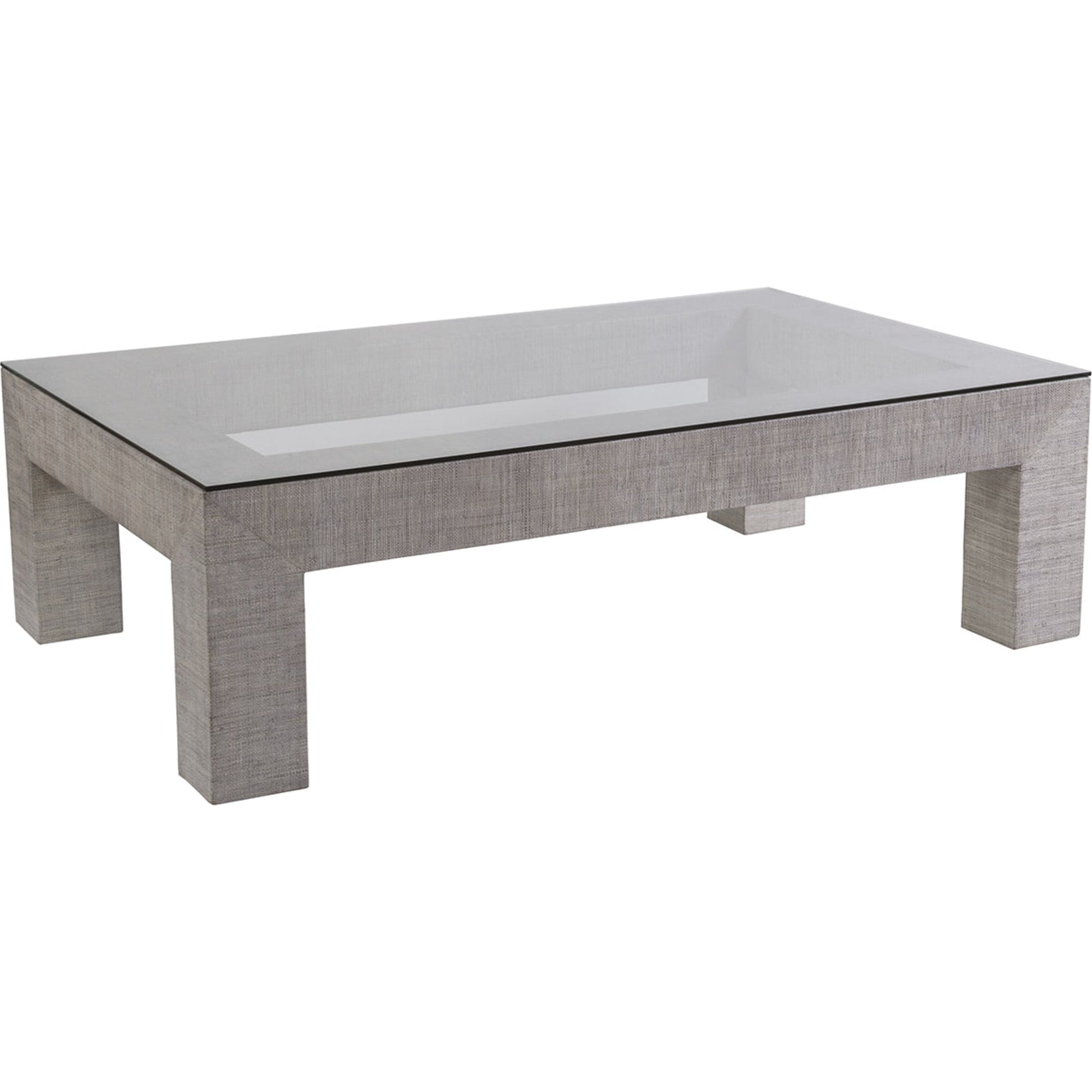 Precept Rectangular Cocktail Table by Artistica Home in light gray. Made from unique in a modern style.