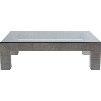Precept Rectangular Cocktail Table by Artistica Home in light gray. Made from unique in a modern style.