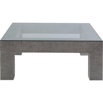 Precept Square Cocktail Table by Artistica Home in light gray. Made from unique in a modern style.