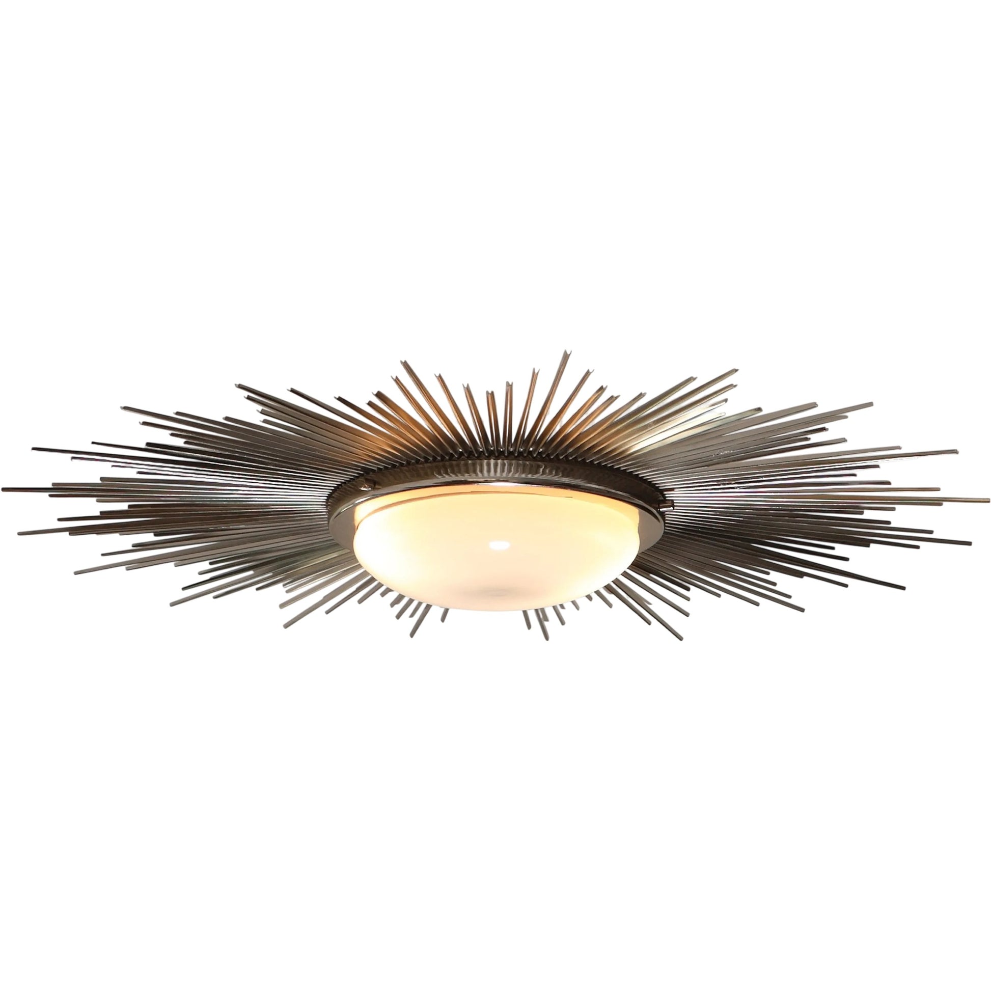 Sunburst Fixture by Global Views. Made from brass, glass in a transitional style.