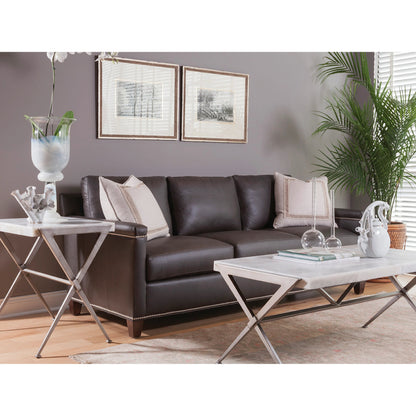 Greta End Table by Artistica Home in onyx. Made from unique in a modern style.
