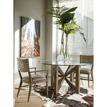 Milo Leather Side Chair by Artistica Home. Made from unique in a modern style.