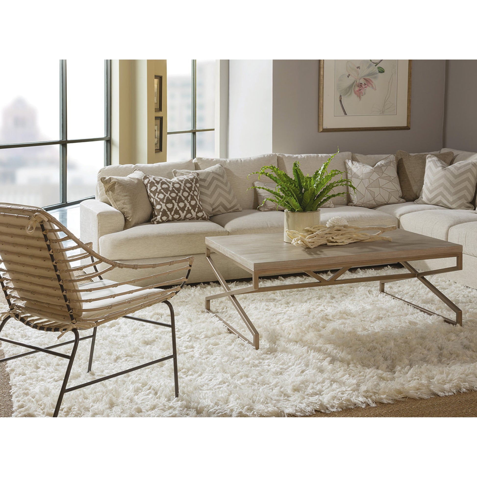 Edict Cocktail Table by Artistica Home. Made from unique in a transitional style.