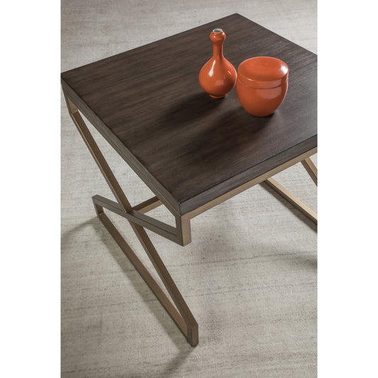 Edict End Table by Artistica Home. Made from unique in a transitional style.