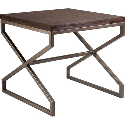 Edict End Table by Artistica Home. Made from unique in a transitional style.