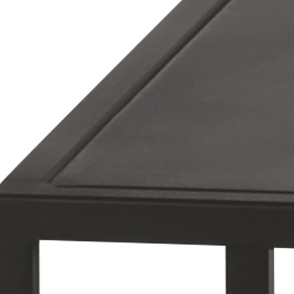 Element Etagere by Jamie Young in black iron. Made from iron in a modern style.