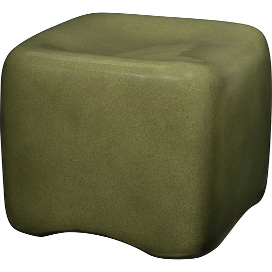 Cushion Concrete Stool by Jamie Young. Made from concrete in a unique style.