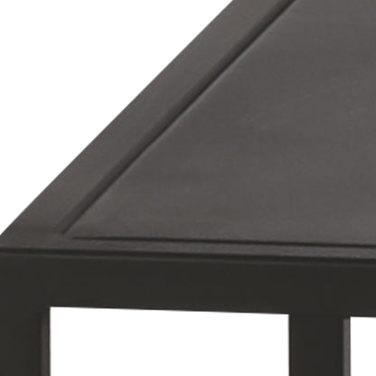 Element Etagere by Jamie Young in black iron. Made from iron in a modern style.