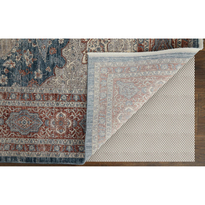 Marquette Transitional Rug - 39GRF by Feizy in gray, red, blue. Made from unique in a unique style.