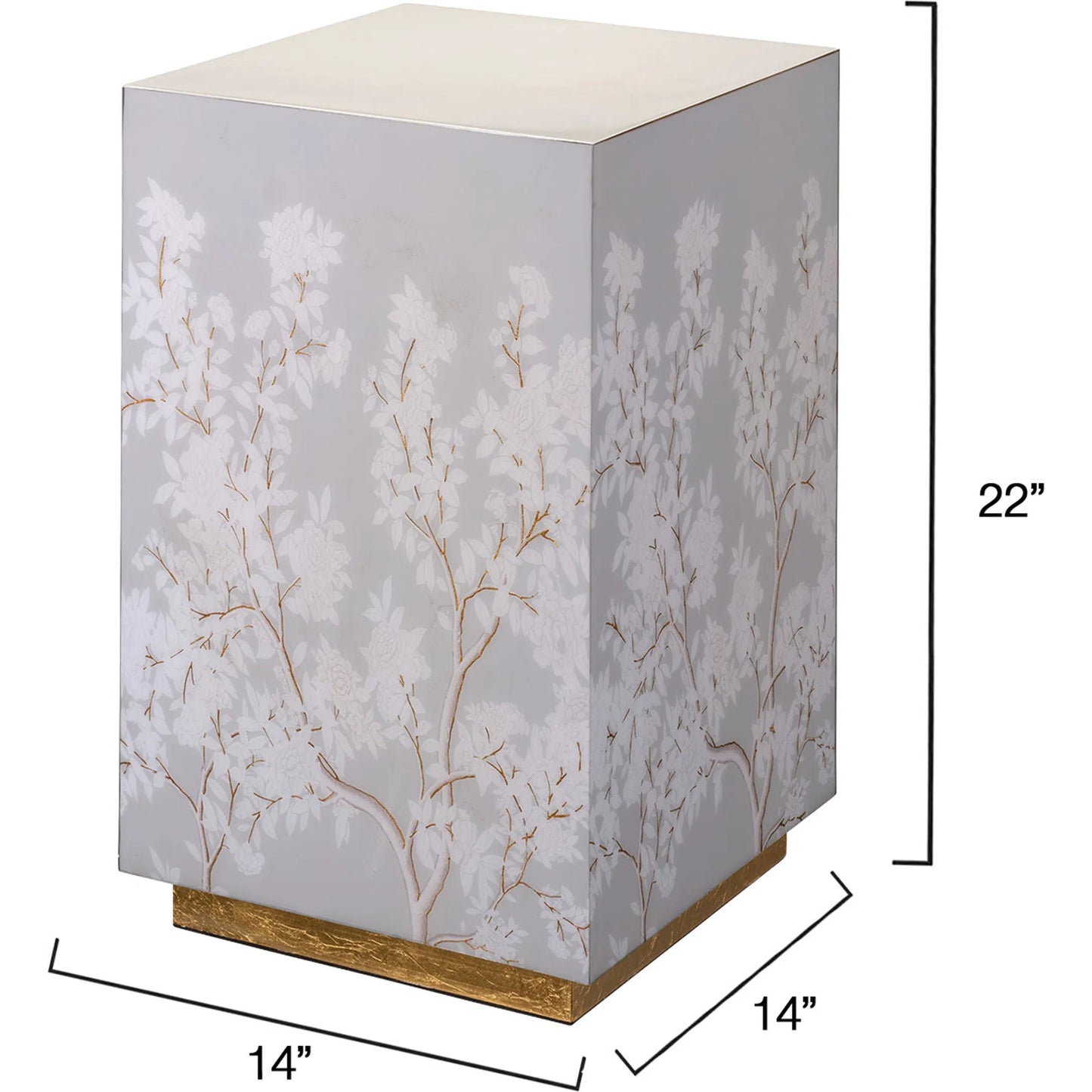 003 SI-2249058 | Additional Silo | Garland Side Table by Jamie Young. Made from mdf, paper in a traditional style.