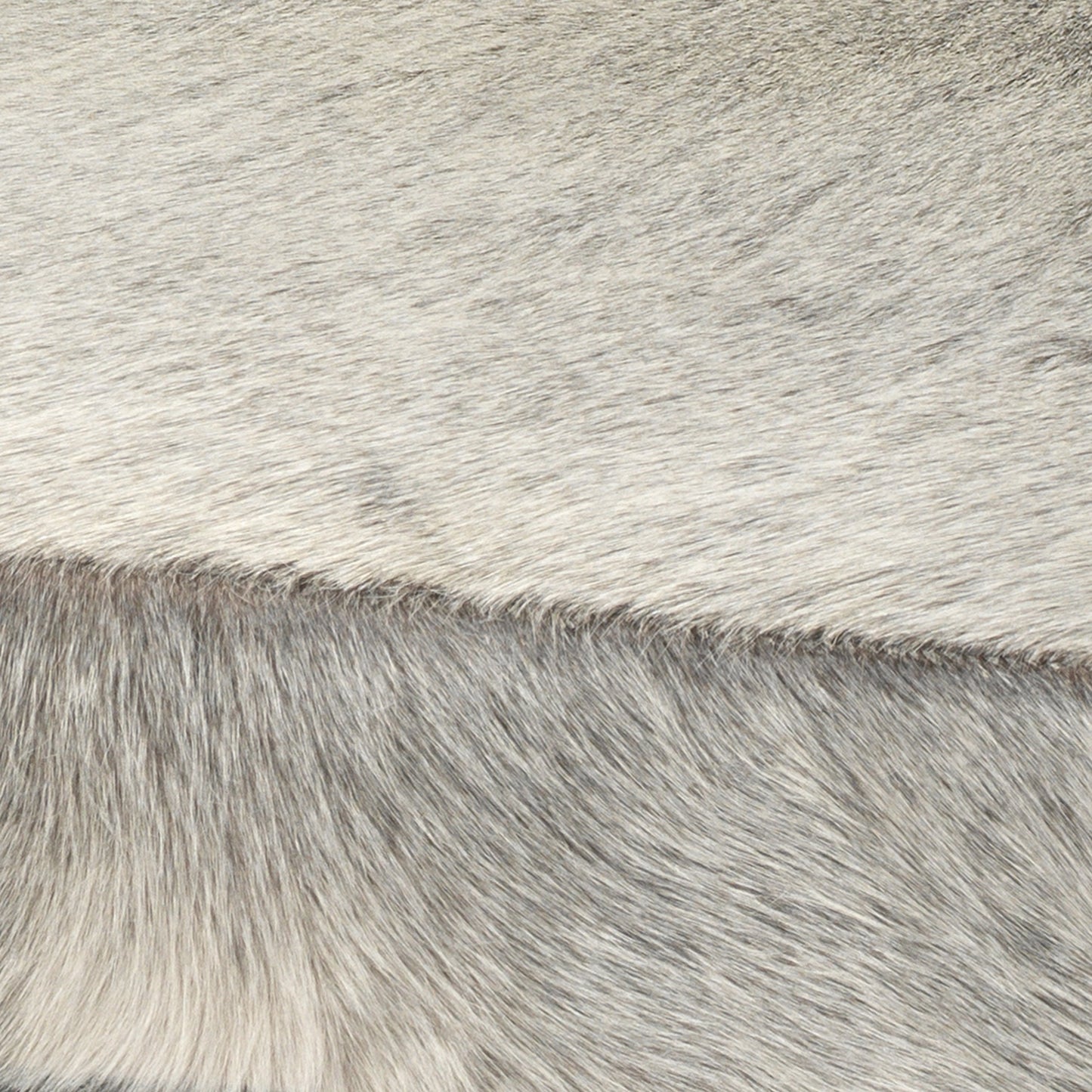 006 SI-1822201 | Closeup | Kai Chair by Jamie Young in grey hide, black hand forged iron. Made from grey hide, black hand forged iron in a transitional style.