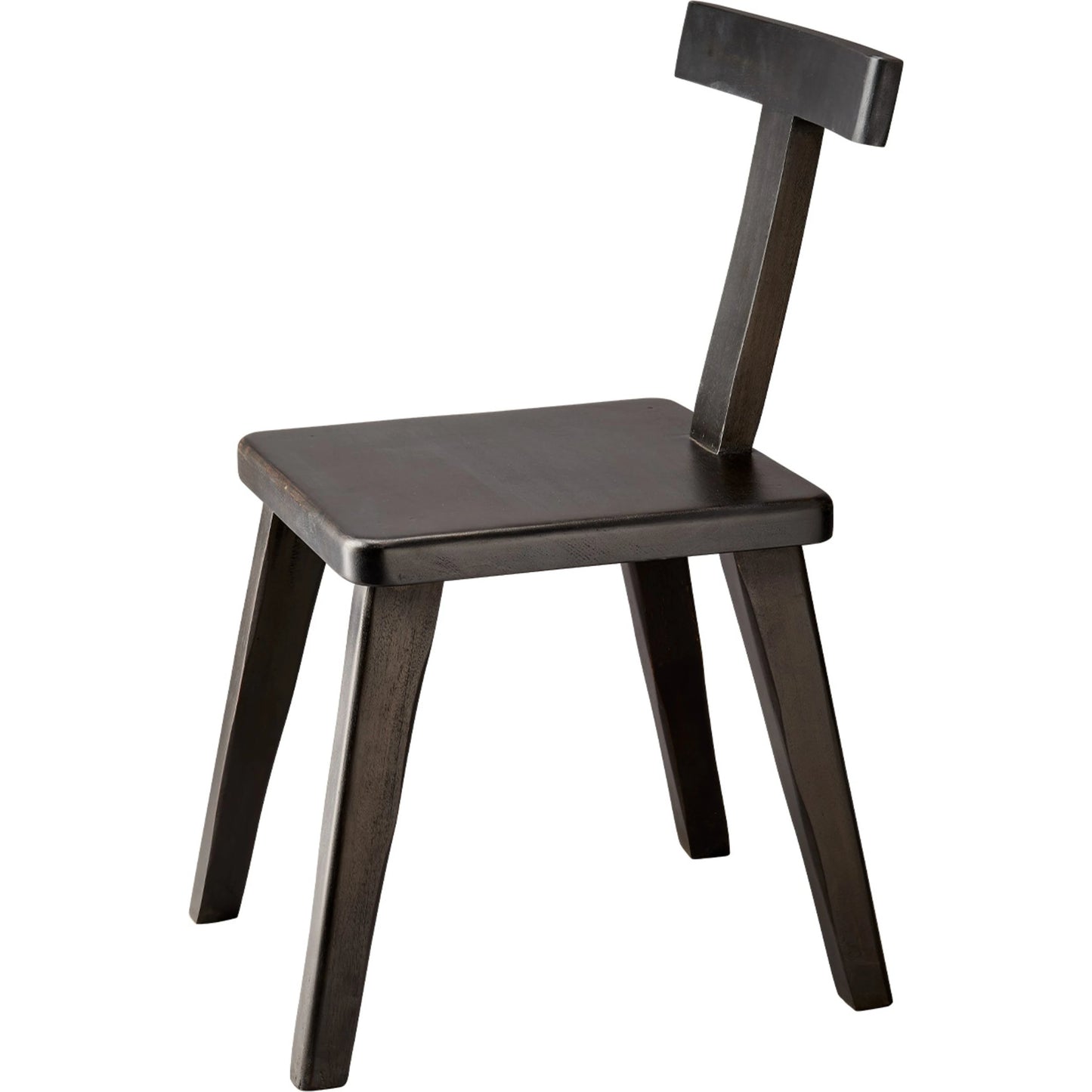 004 SI-2146440 | Additional Silo | Parlor Chair by Jamie Young in black. Made from mango wood in a modern style.