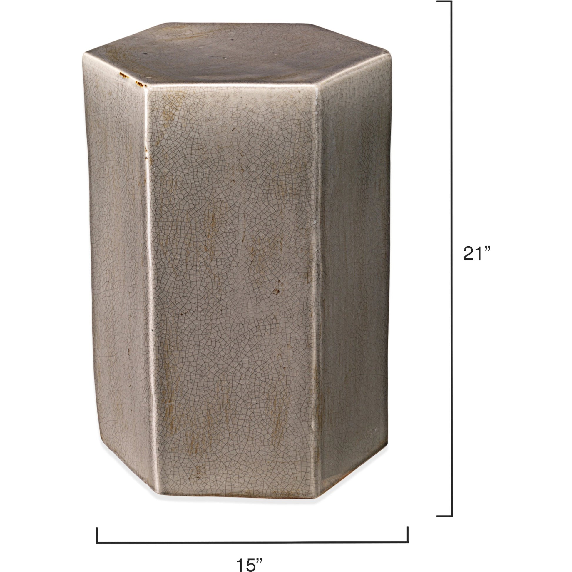 Porto Side Table by Jamie Young. Made from ceramic in a eclectic & global style.