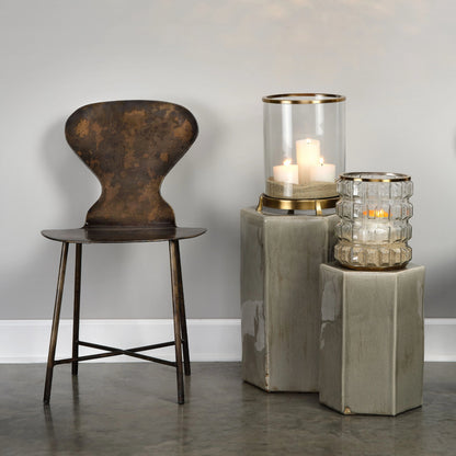 Porto Side Table by Jamie Young. Made from ceramic in a eclectic & global style.