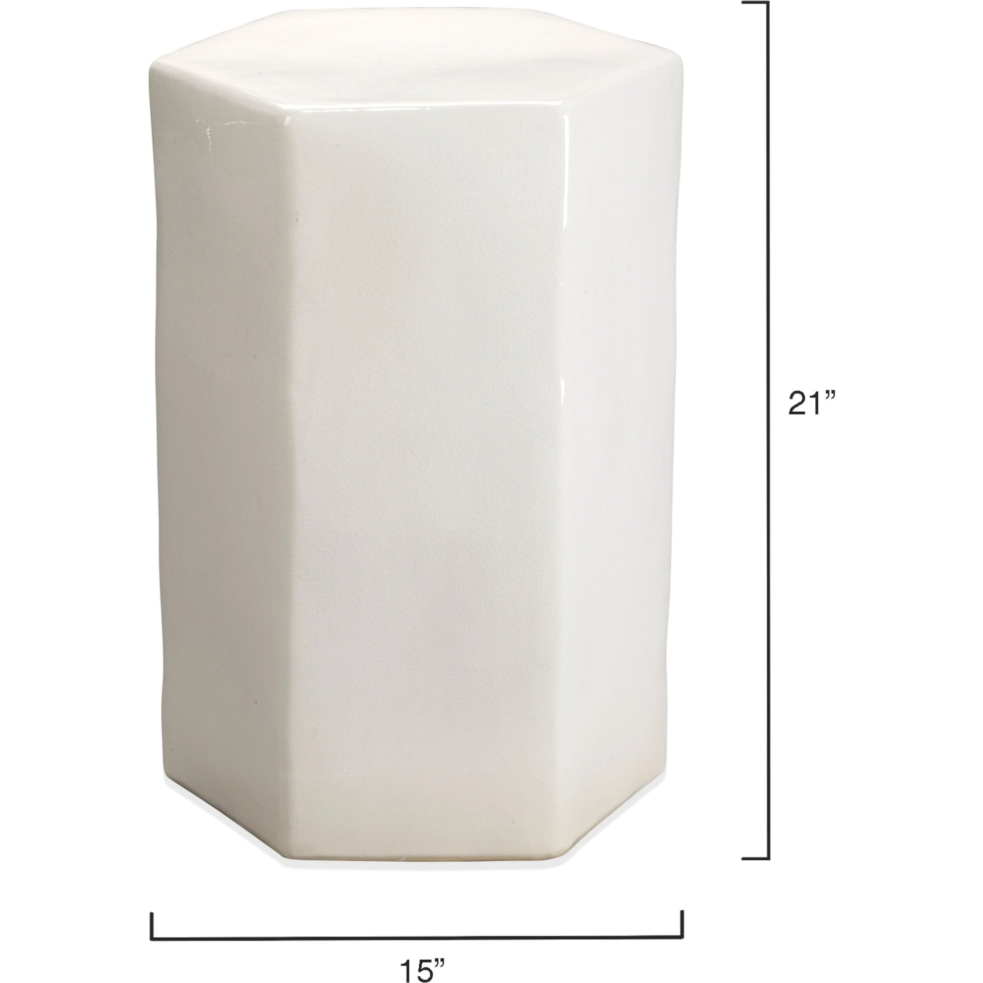 Porto Side Table by Jamie Young. Made from ceramic in a eclectic & global style.