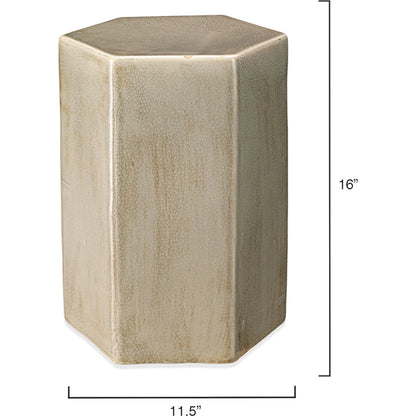 Porto Side Table by Jamie Young. Made from ceramic in a eclectic & global style.
