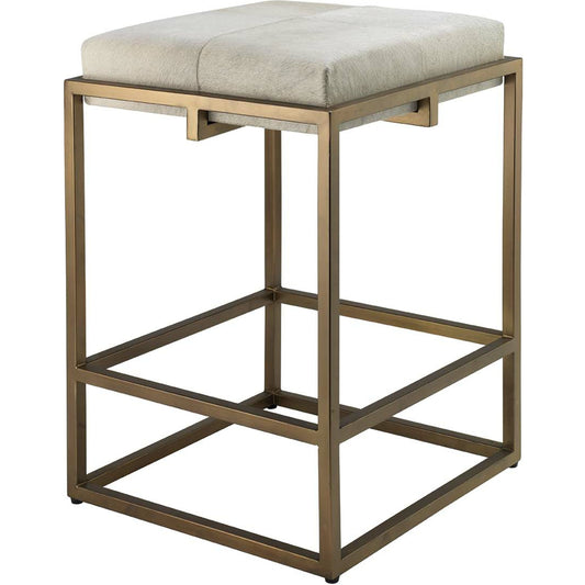 Shelby Counter Stool by Jamie Young. Made from unique in a transitional style.