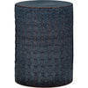 Dark Blue, Gray Reactive Glaze