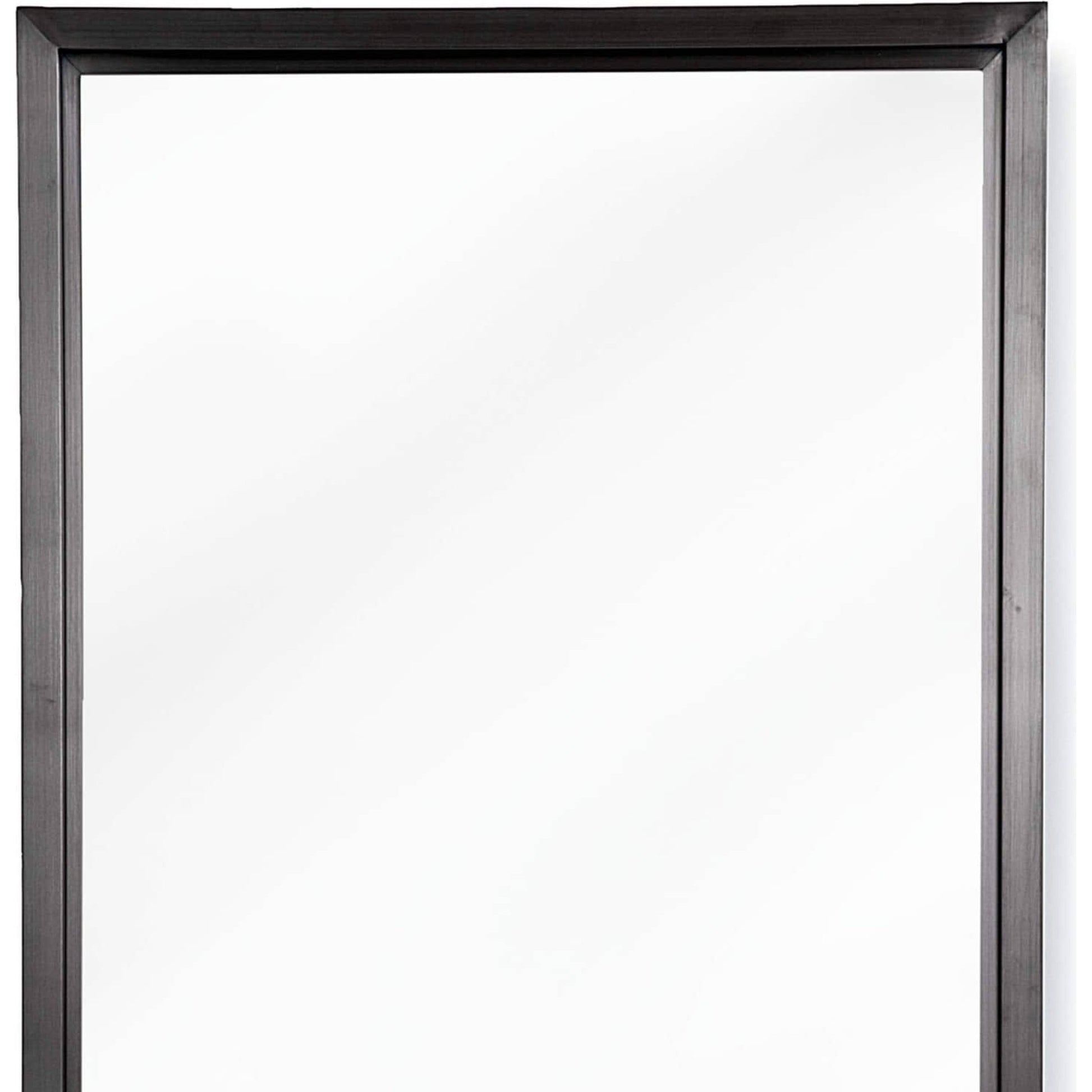 Rectangle Mirror by Regina Andrew. Made from steel in a traditional style.
