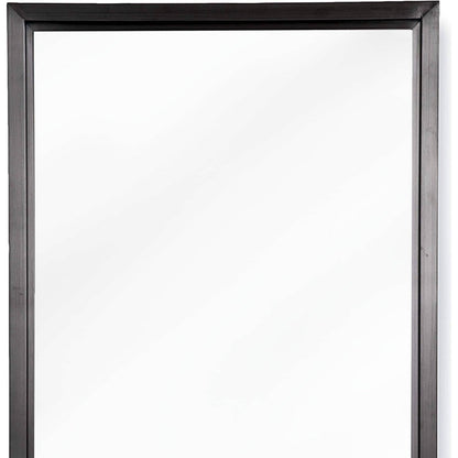 Rectangle Mirror by Regina Andrew. Made from steel in a traditional style.