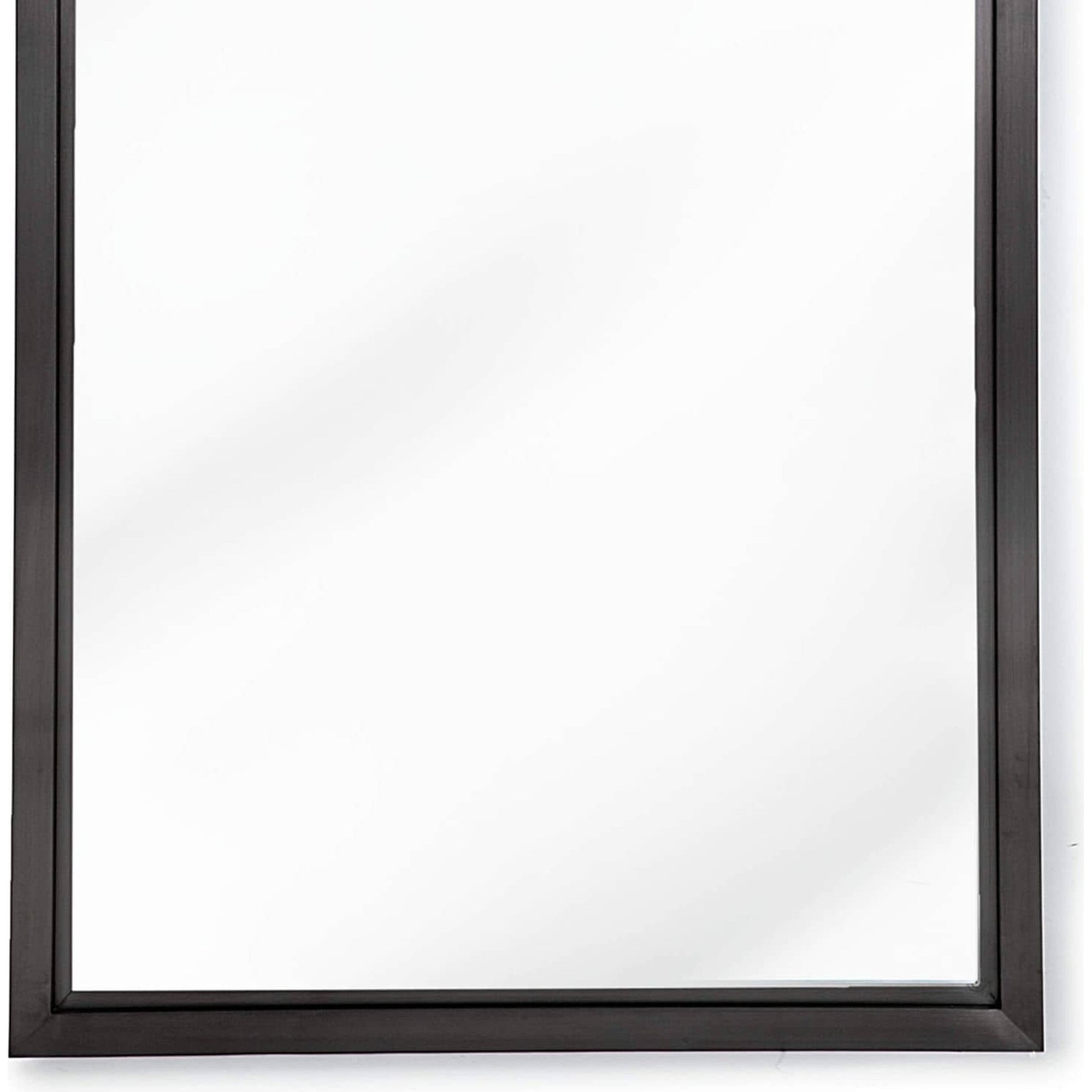 Rectangle Mirror by Regina Andrew. Made from steel in a traditional style.