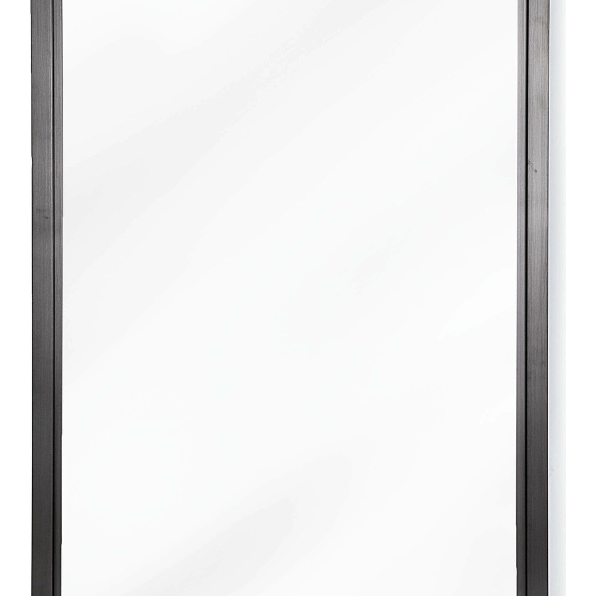 Rectangle Mirror by Regina Andrew. Made from steel in a traditional style.
