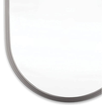 Canal Mirror by Regina Andrew. Made from stainless steel in a modern style.