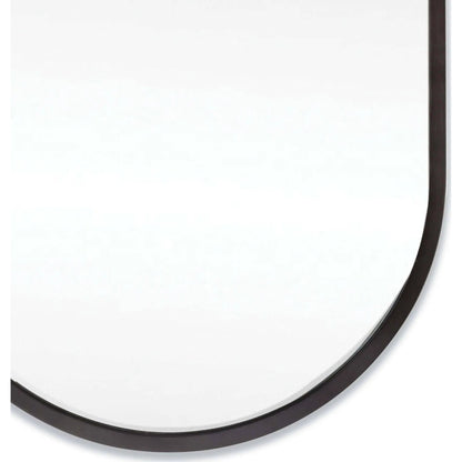 Canal Mirror by Regina Andrew. Made from stainless steel in a modern style.
