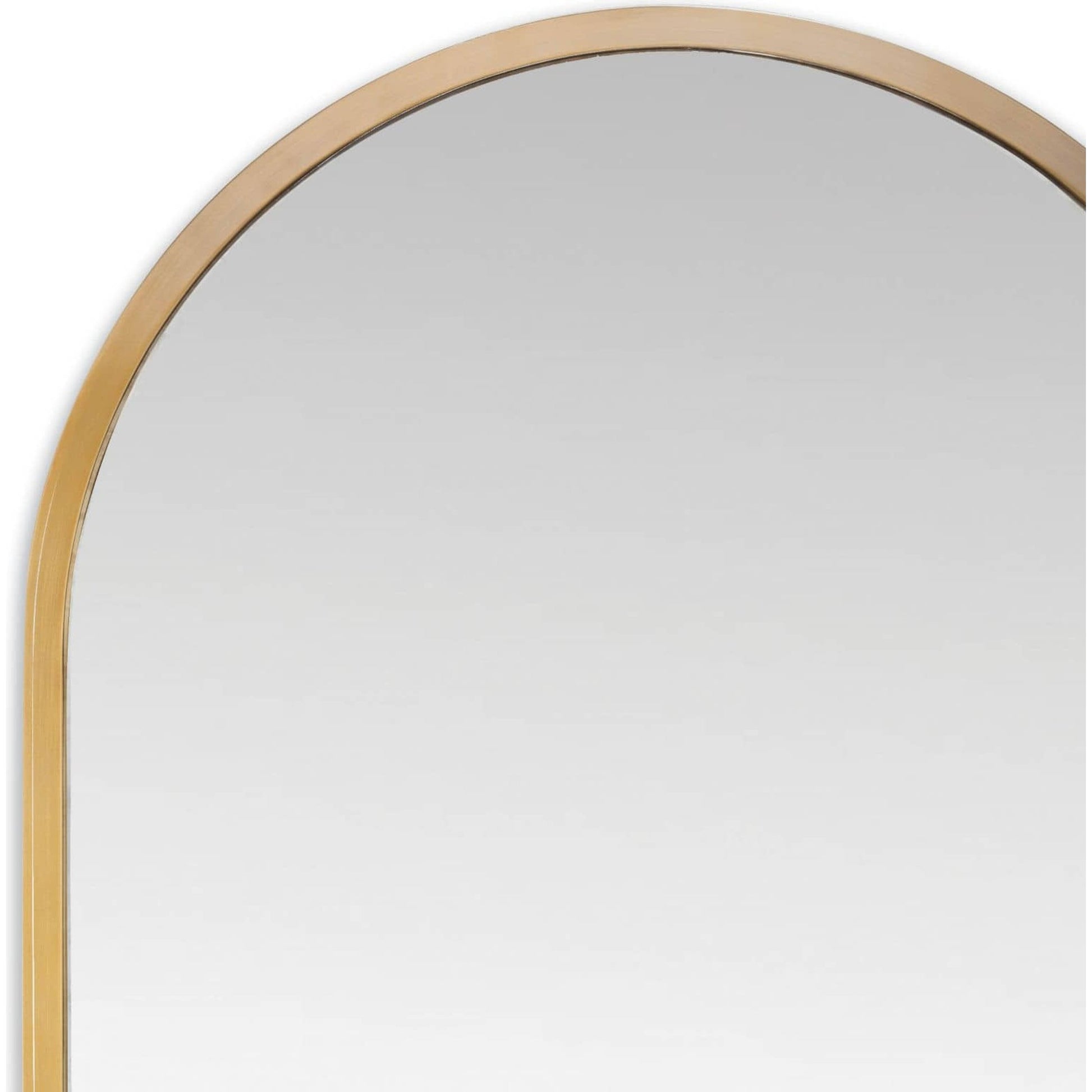 Canal Mirror by Regina Andrew. Made from stainless steel in a modern style.