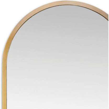 Canal Mirror by Regina Andrew. Made from stainless steel in a modern style.