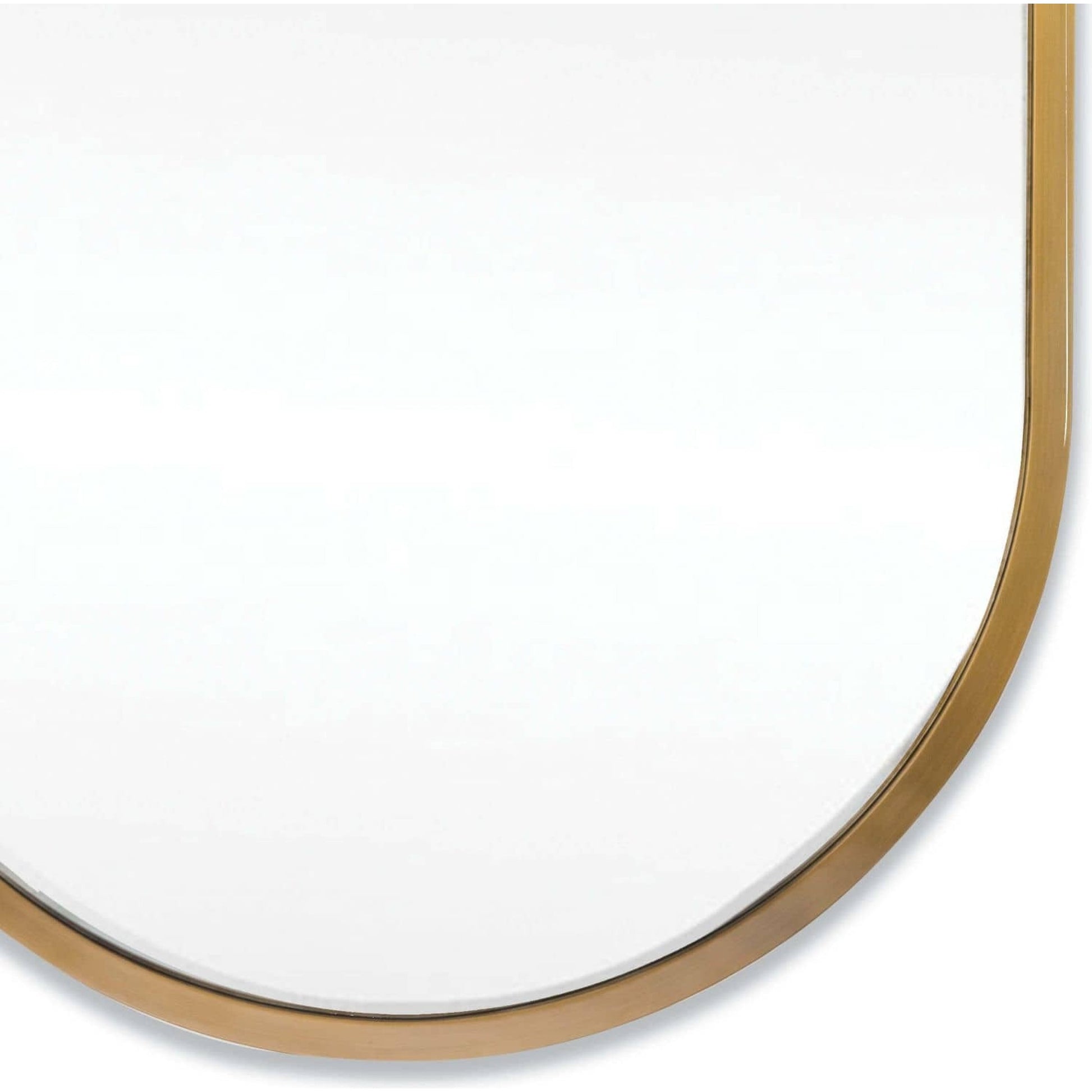 Canal Mirror by Regina Andrew. Made from stainless steel in a modern style.