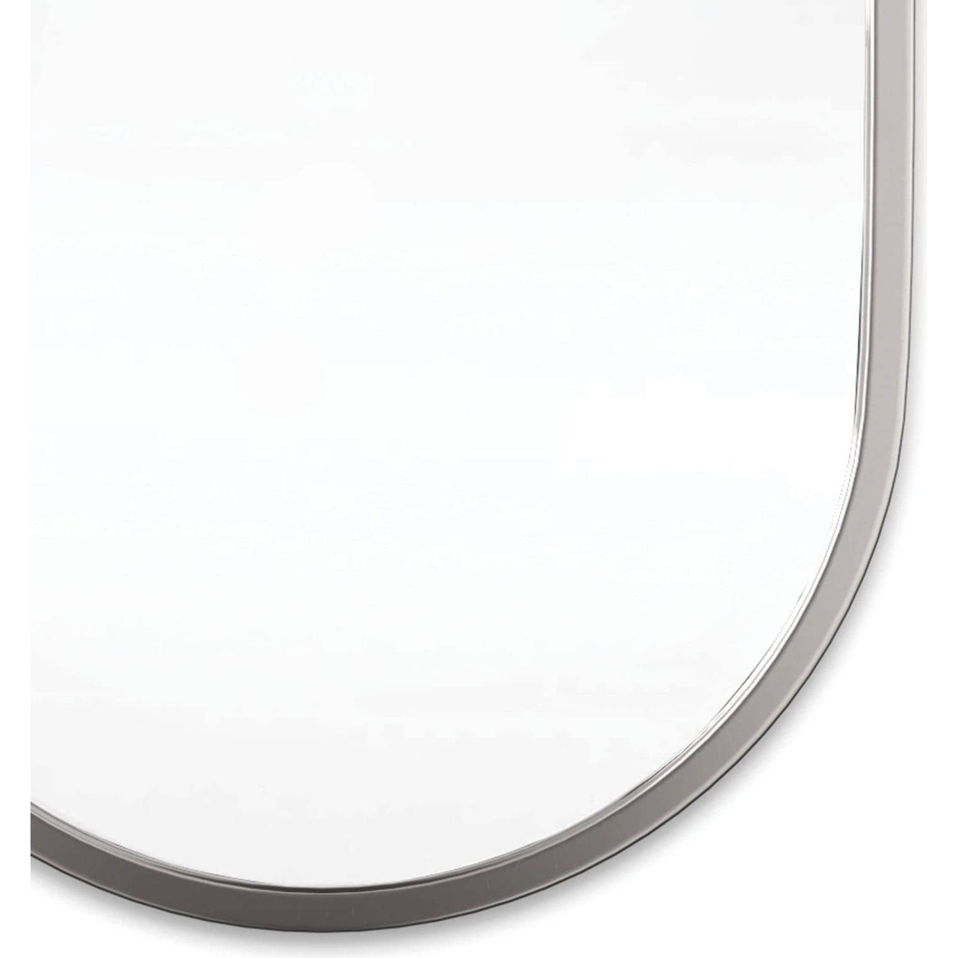 Canal Mirror by Regina Andrew. Made from stainless steel in a modern style.
