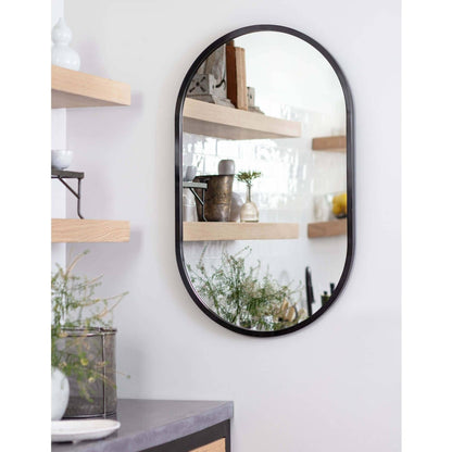 Canal Mirror by Regina Andrew. Made from stainless steel in a modern style.