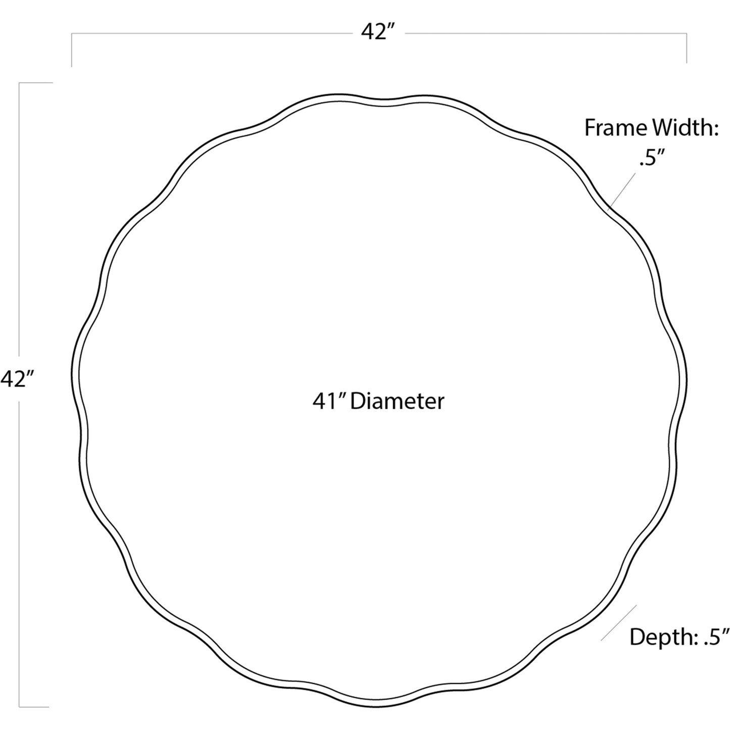 003 SR-769899 | Additional Silo | Candice Round Mirror by Regina Andrew in gold and gold leaf. Made from resin in a transitional style.