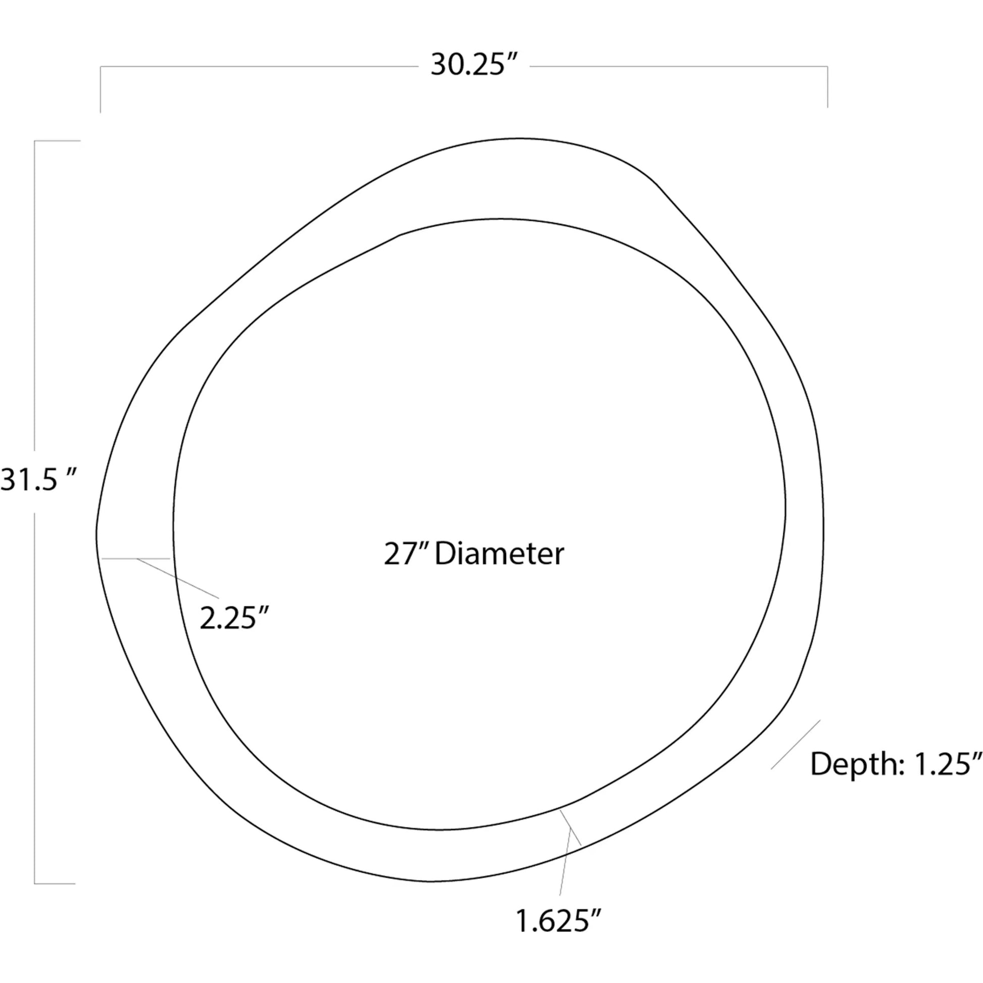 Ibiza Mirror by Regina Andrew. Made from resin in a eclectic & global style.