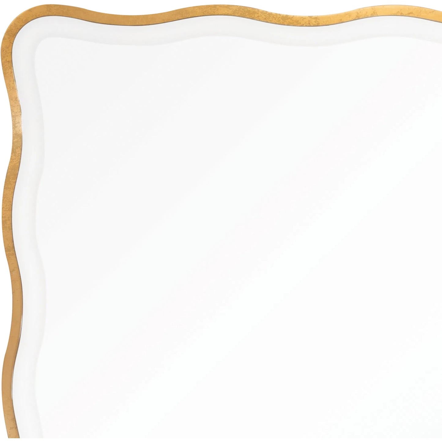 003 SI-1949299 | Closeup | Candice Mirror by Regina Andrew in gold and gold leaf. Made from resin in a modern style.