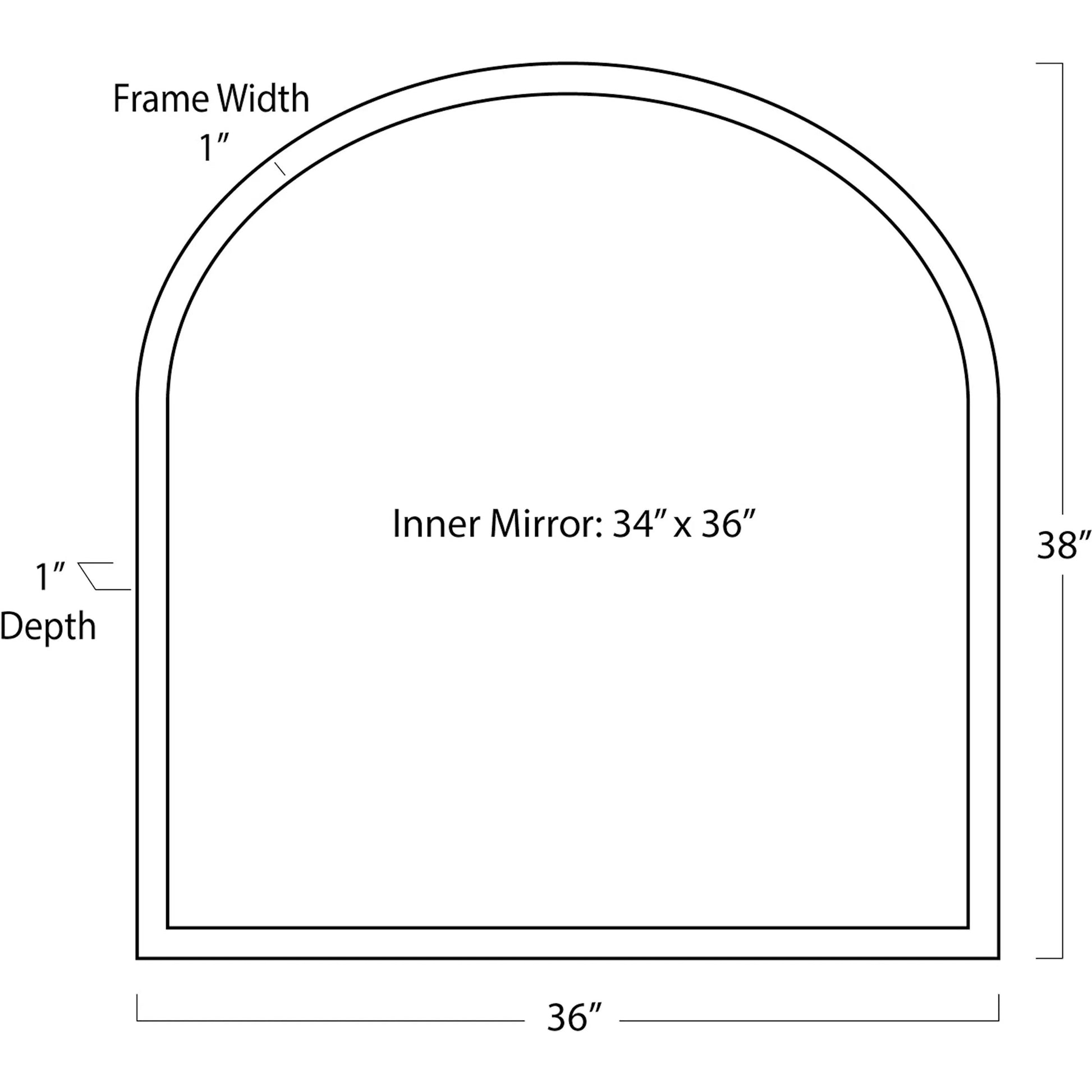 Knox Leather Mantle Mirror by Regina Andrew in black. Made from leather in a modern style.