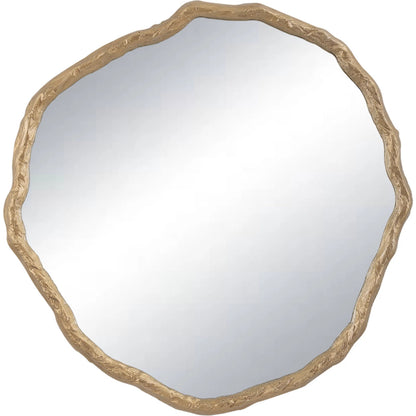 Vine Mirror by Regina Andrew in antique gold. Made from resin in a modern style.