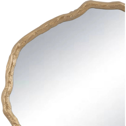 Vine Mirror by Regina Andrew in antique gold. Made from resin in a modern style.