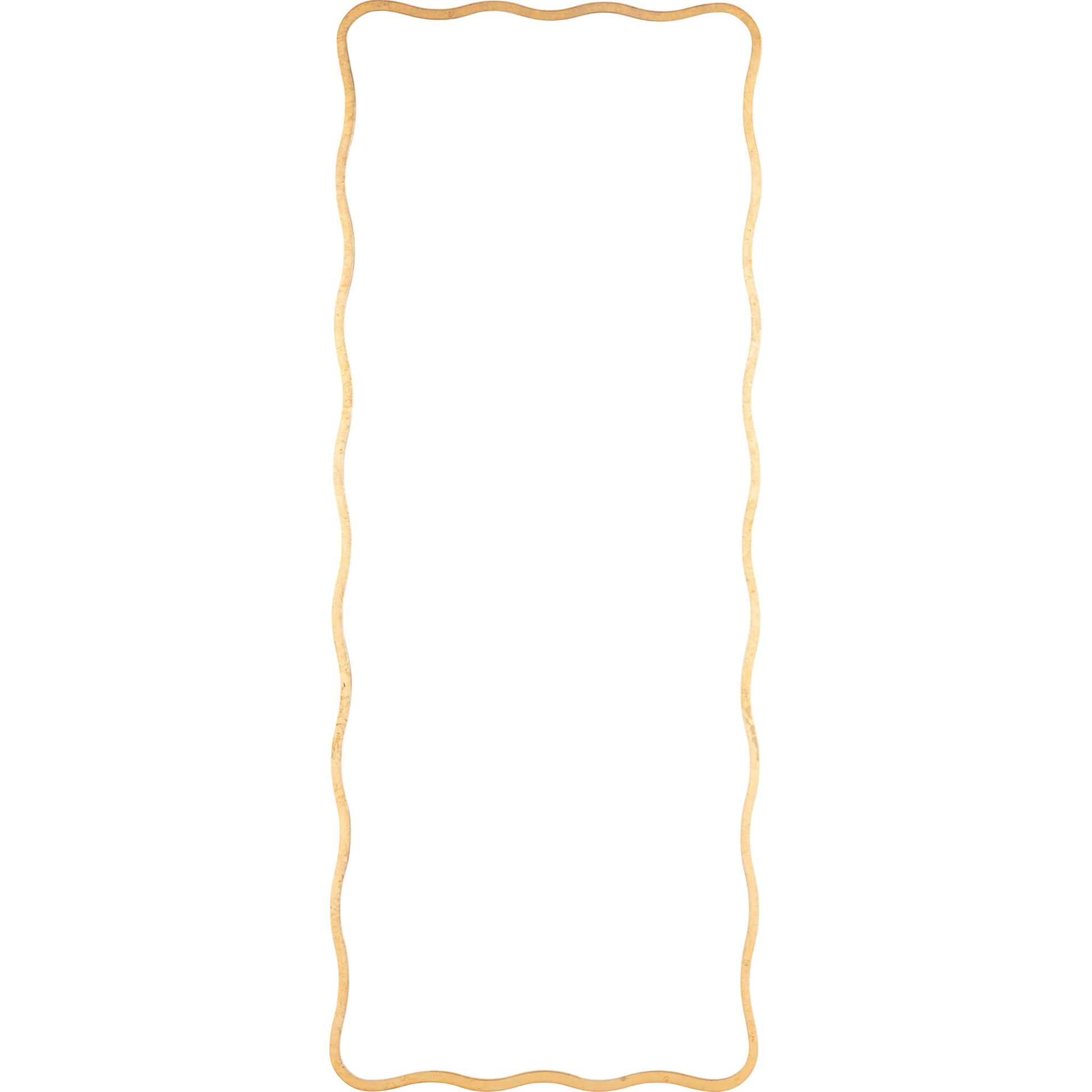 Candice Dressing Room Mirror by Regina Andrew in gold and gold leaf. Made from mdf in a modern style.